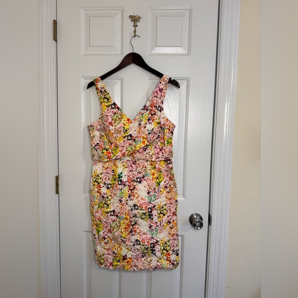 Jessica Simpson dress size 10 pink green